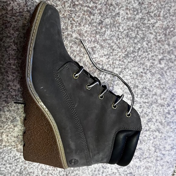 Timberland Amston Wedge Boots Size 9 - Picture 6 of 7